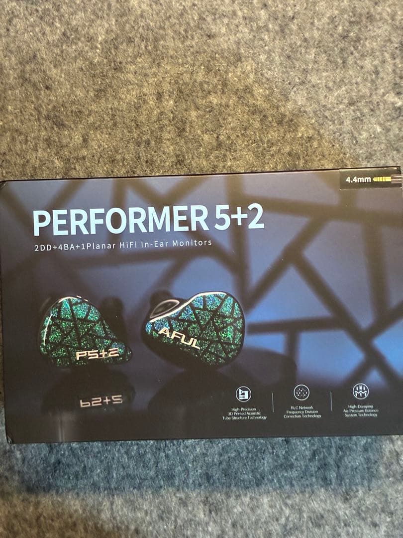 AFUL PERFORMER 5+2 有線イヤホン 4.4mmケーブル