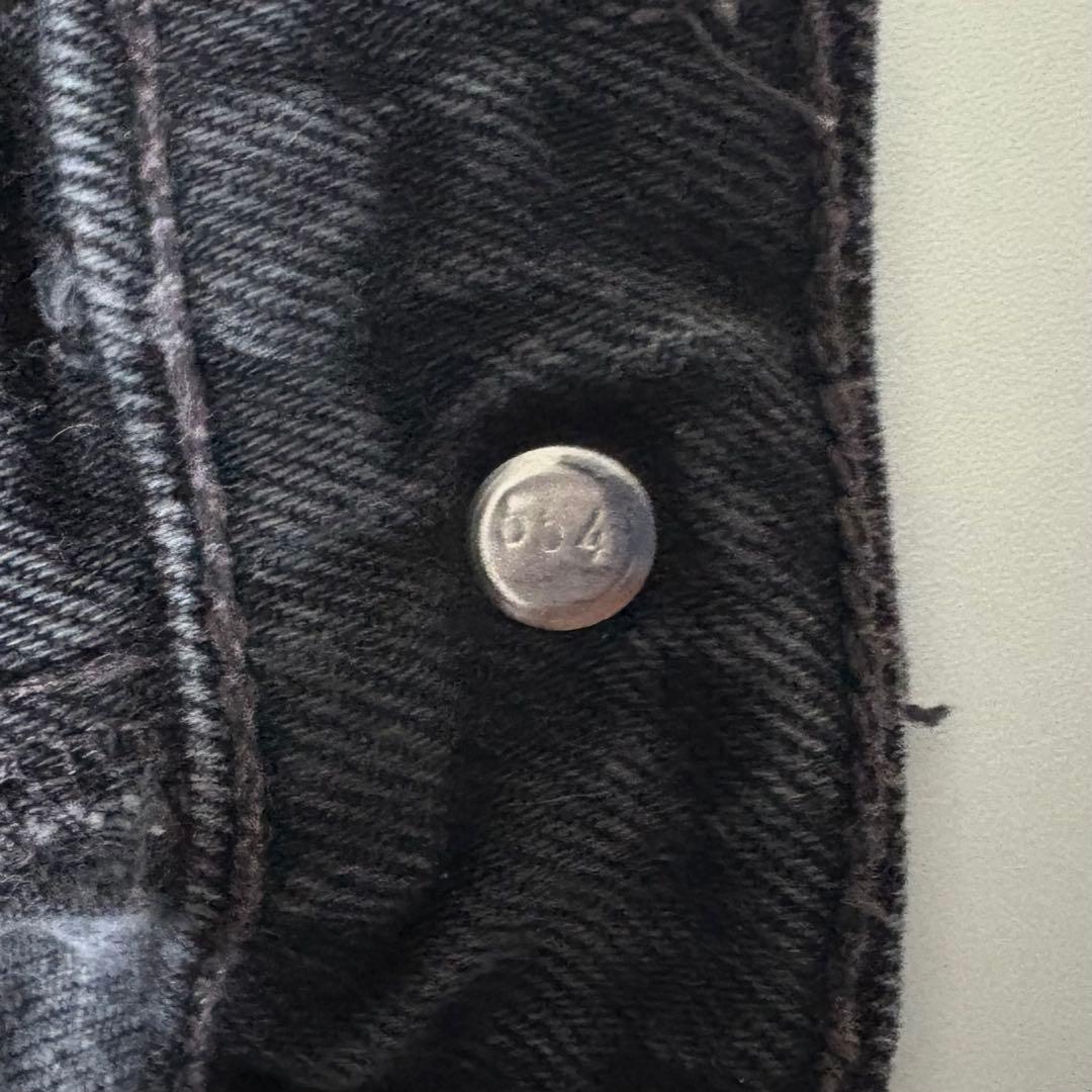 【90s】Levi's 550 USA製 ブラックデニム 約36/30