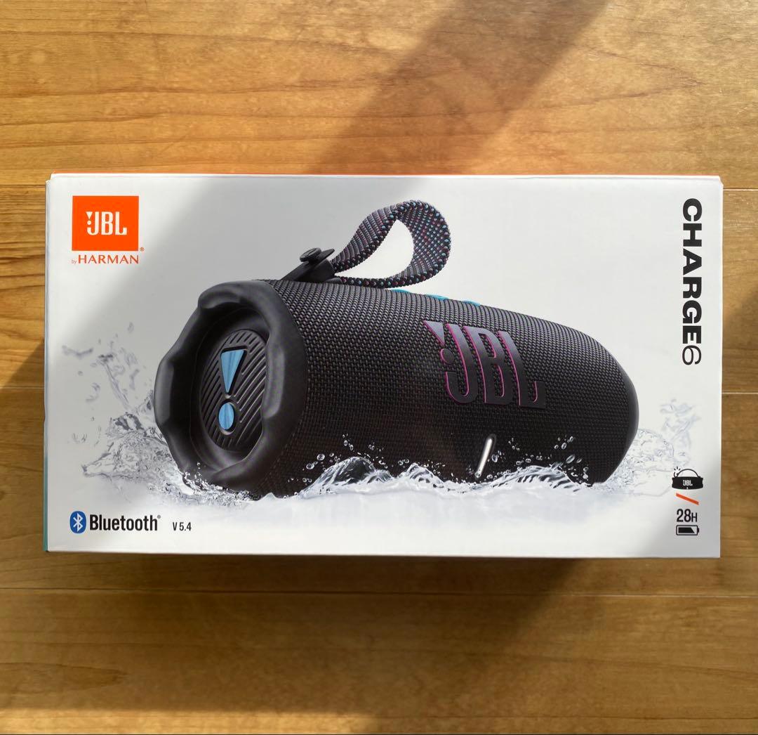 JBL Charge 6 BLKO [防水 /Bluetooth対応]