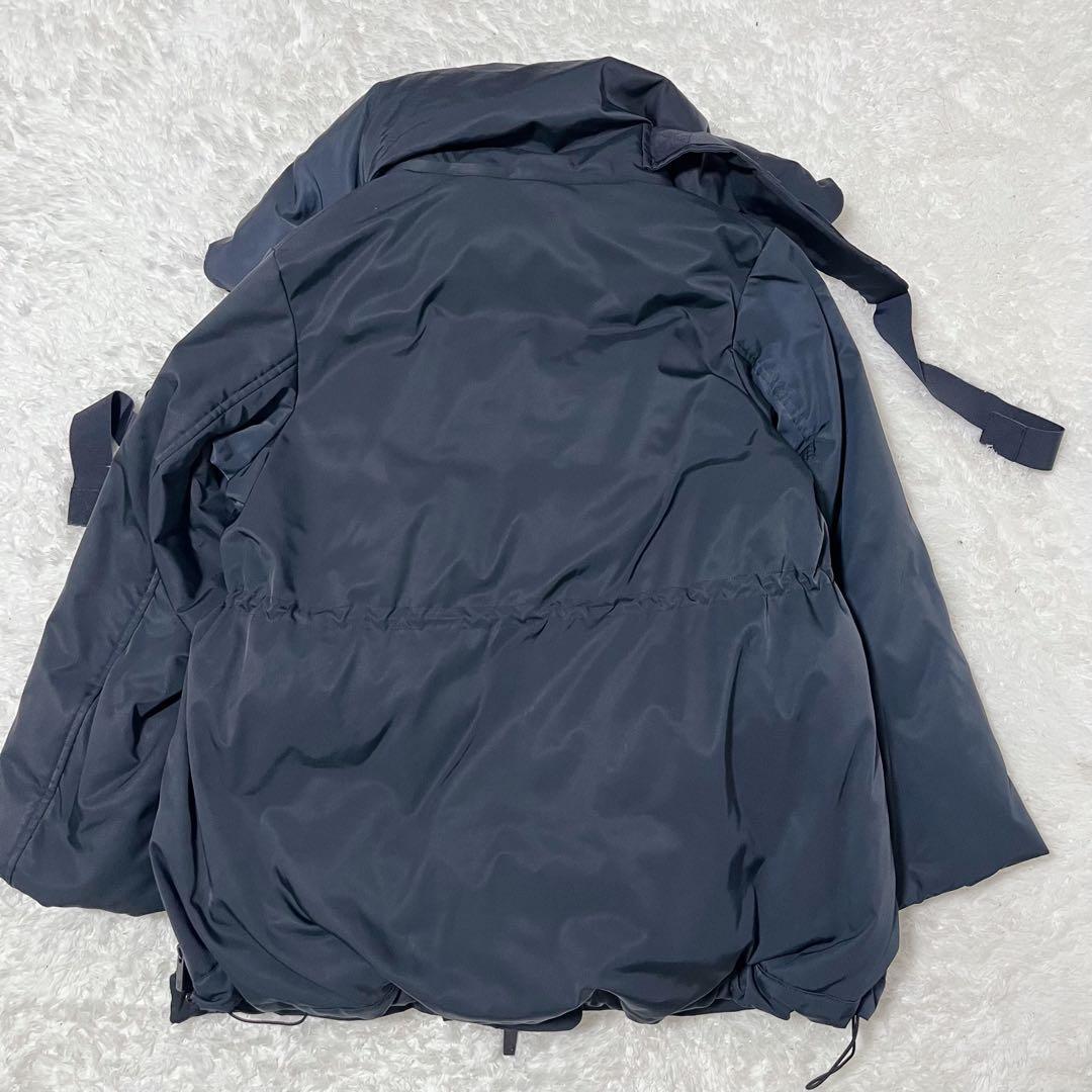 ユニクロ　+J　ジルサンダー　ハイブリッドダウン　ネイビー　UNIQLO M