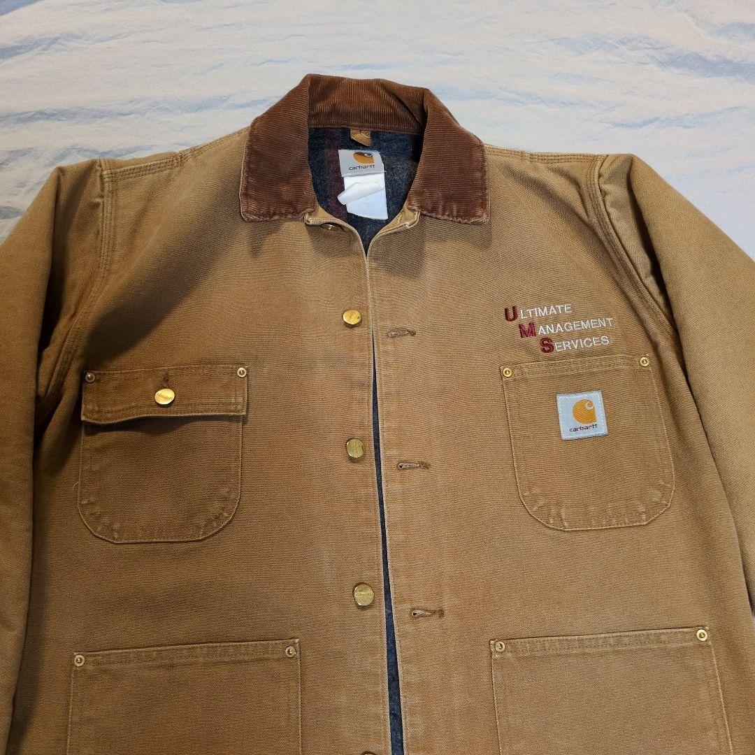 Carhartt USA製 90s 00s ミシガンチョアコート Mサイズ 短丈