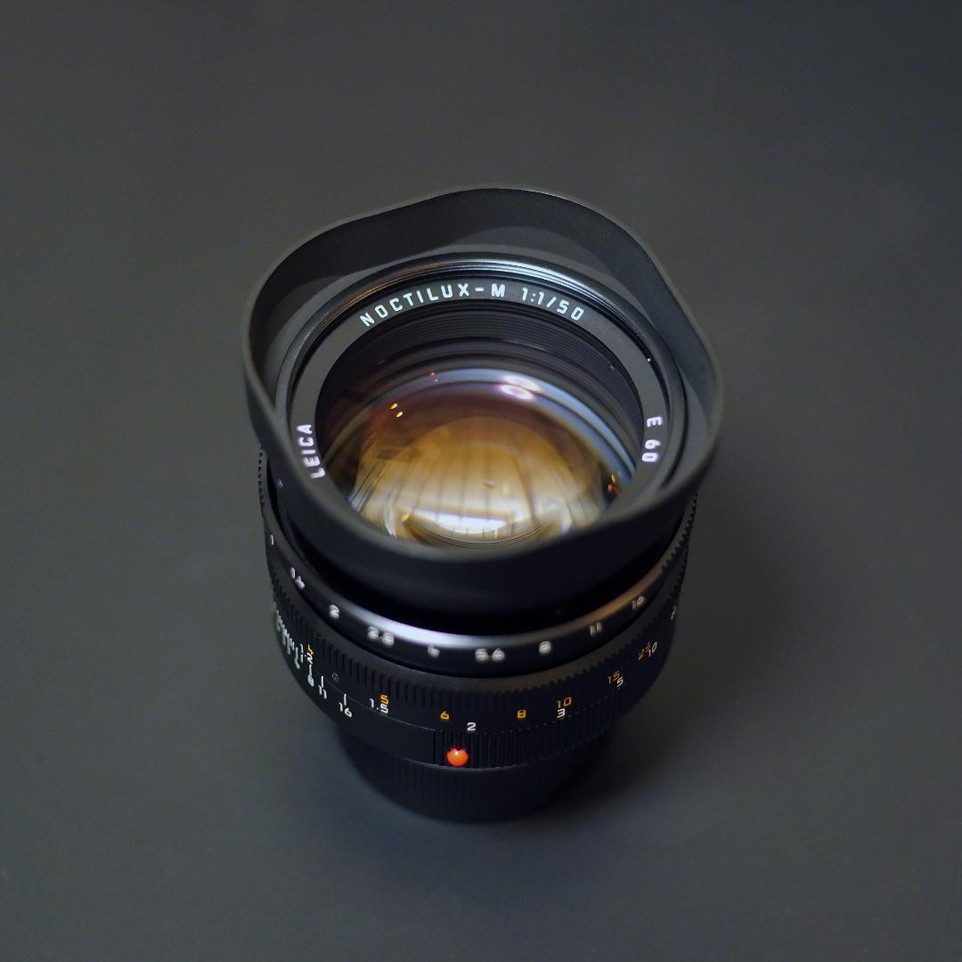 Leica Noctilux 50mm f1.0 E60 ライカ 美品