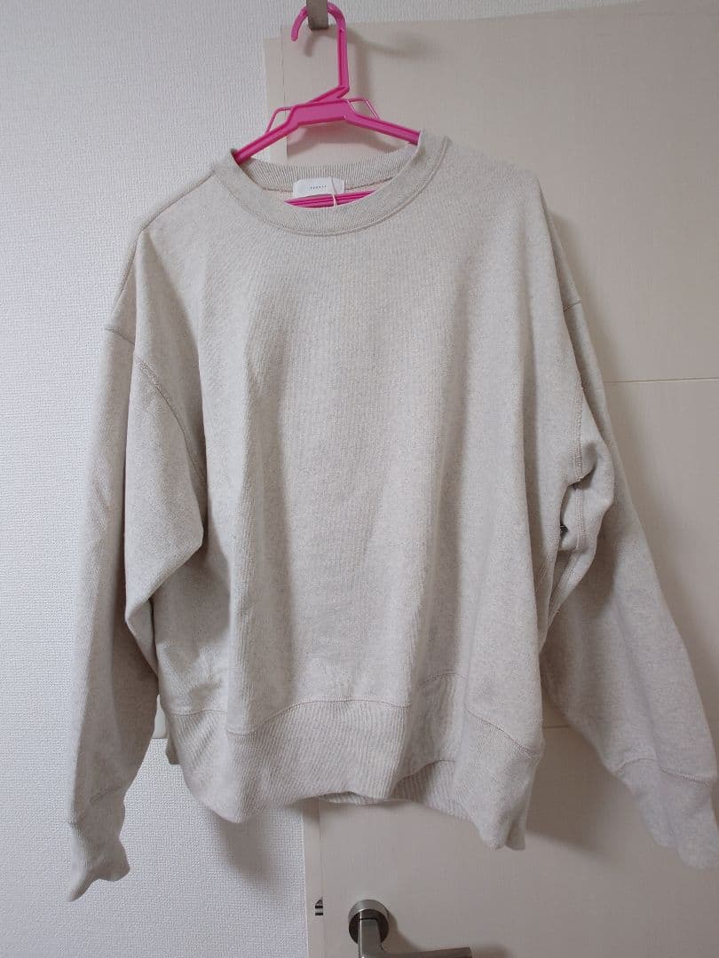 かぐれ コットンクルーネックスウェットプルオーバー　サイズ1