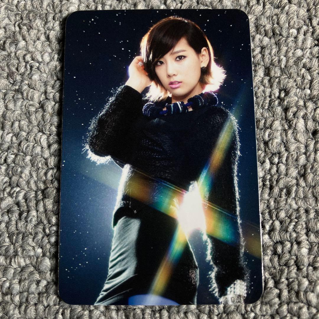 少女時代 テヨン SONE限定 トレカ　韓国盤　公式　レア　Taeyeon