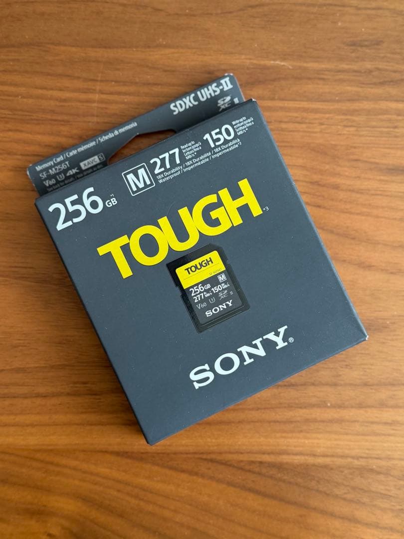 R*T様 【SONY】メモリーカード TOUGH(タフ) 256GB ［SF-M