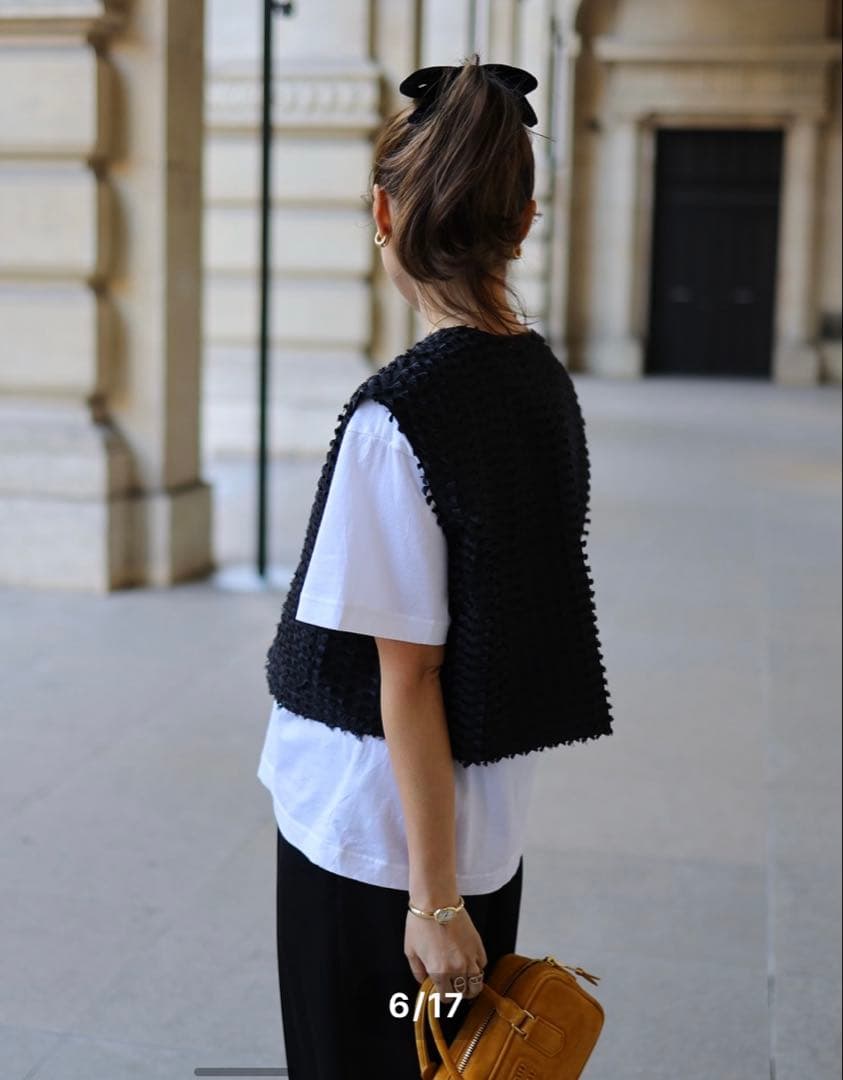 極美品！Gypsohila Crystal Gilet