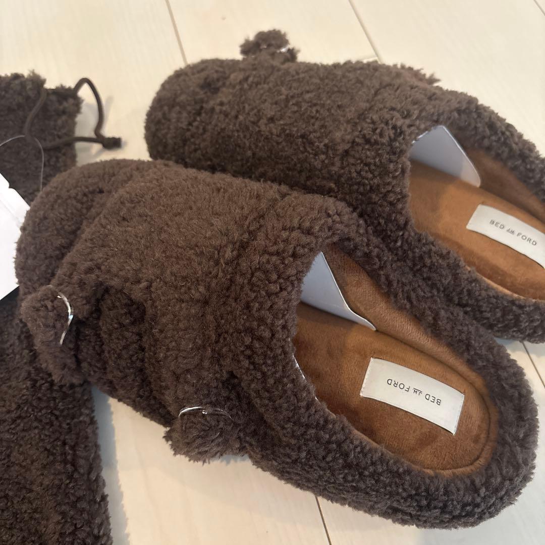 即完 BED j.w. FORD SUBU ボアサンダル 26-27.5 限定