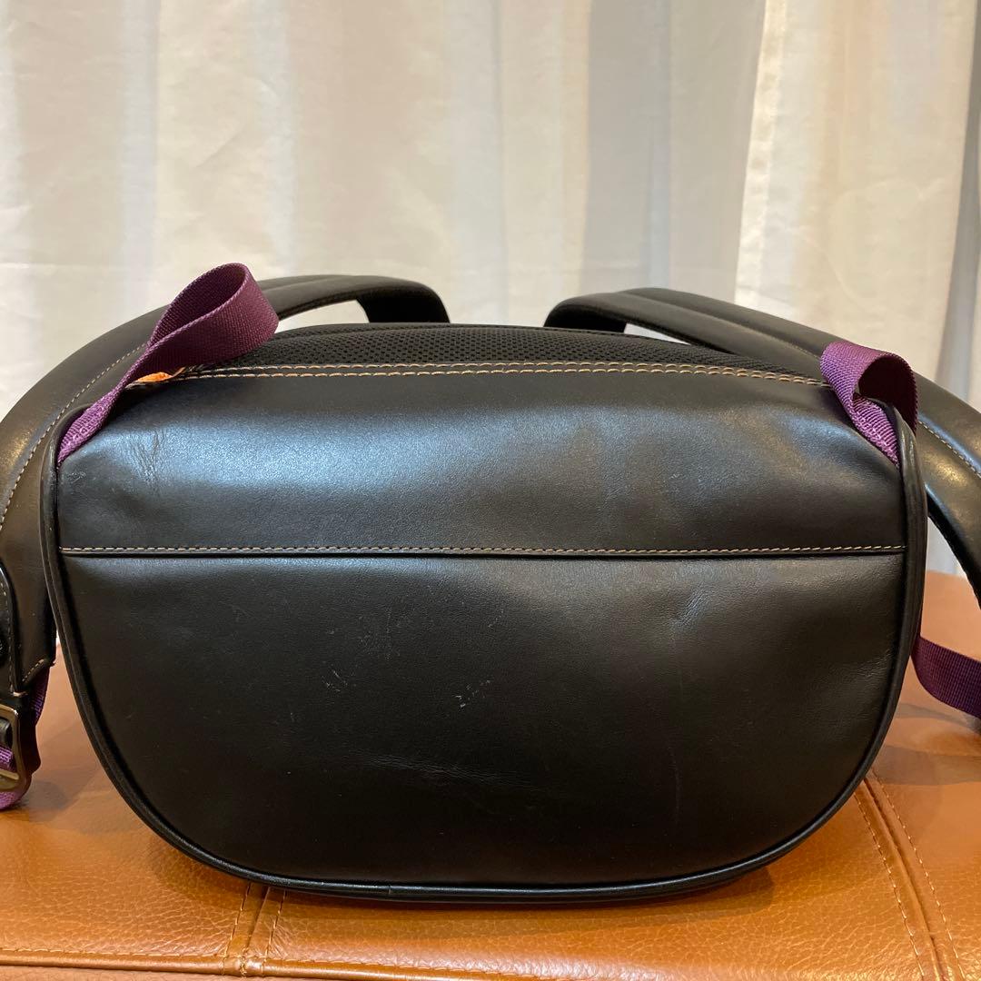 み*け様 COACH リュック・バックパック ブラウン・グリーン美品