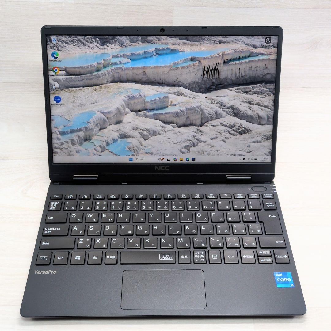 カフェ作業に NEC 第11世代 i5 8GB 256GB 12.5 P028