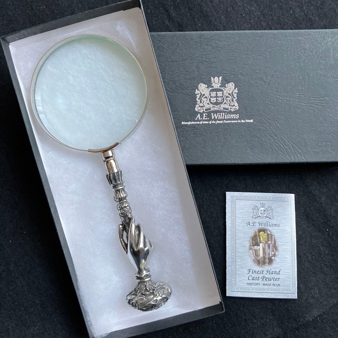 【三児ママン】A.E.Williams手持ちルーペ