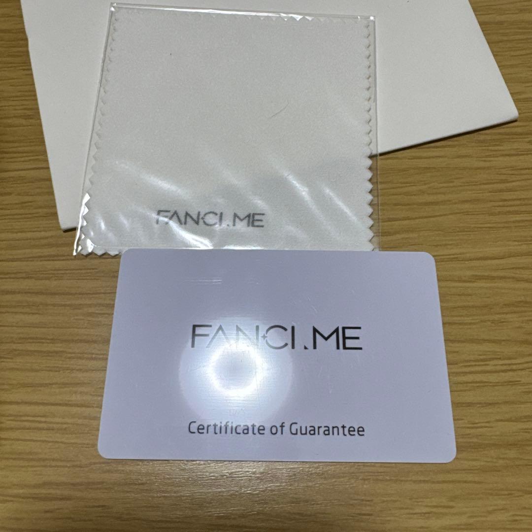 FANCI.ME K14WG ネックレス ダイヤモンド 0.28ct