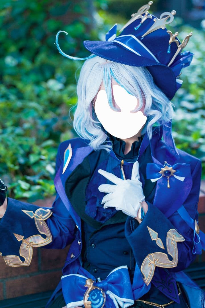 原神 フリーナ 黒ver コスプレ衣装(豪華版)