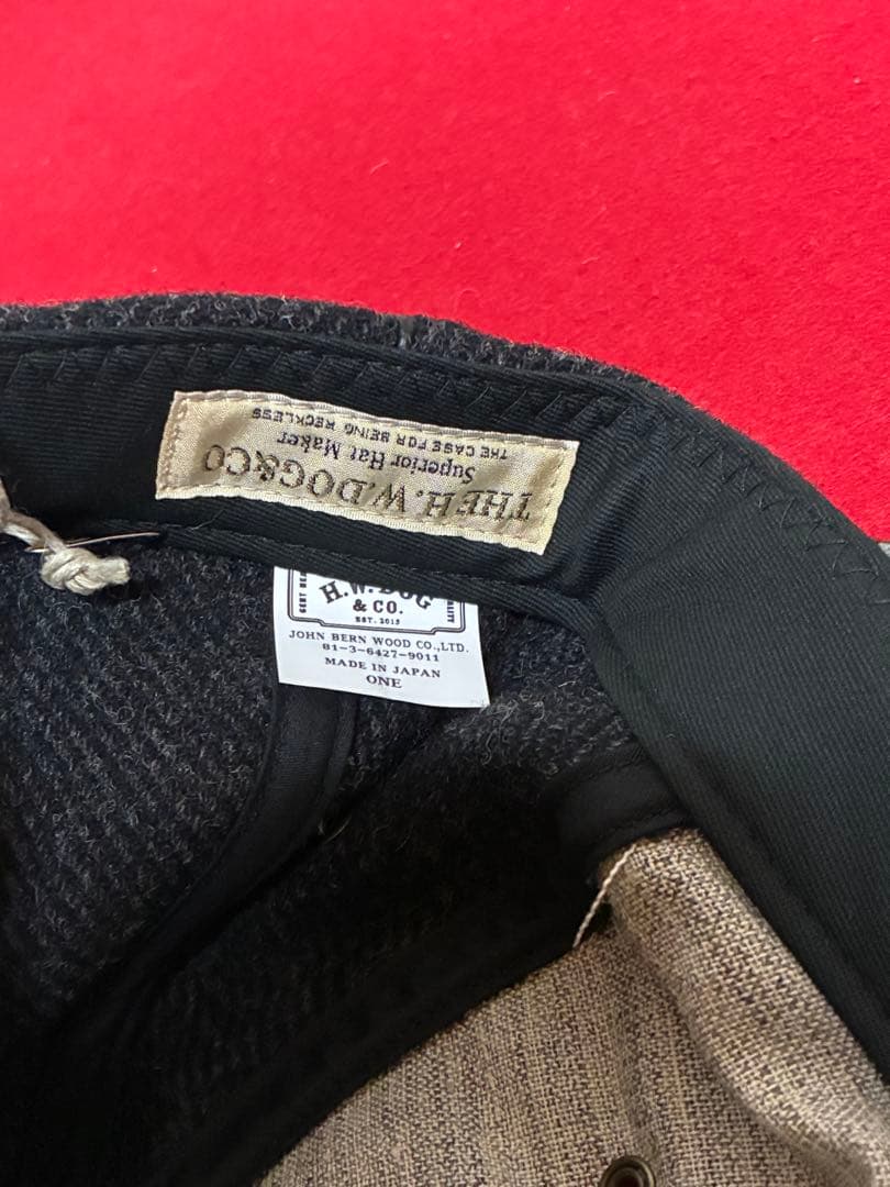【新品】HW DOG&CO CLASSIC CAPクラシックキャップ　グレー