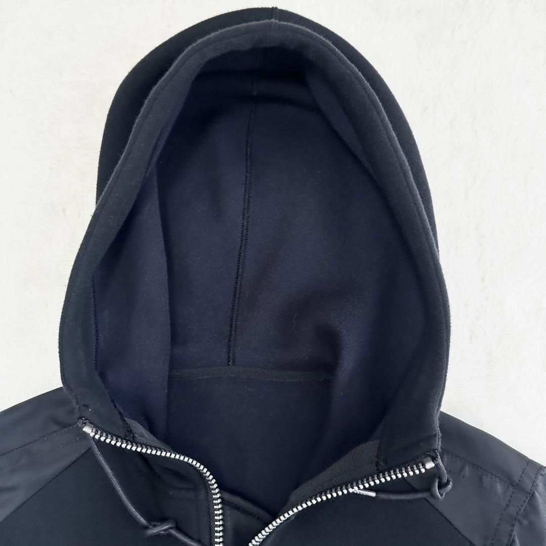 22SS 極美品✨sacai サカイ ブルゾン ジャケット ドッキング ブラック