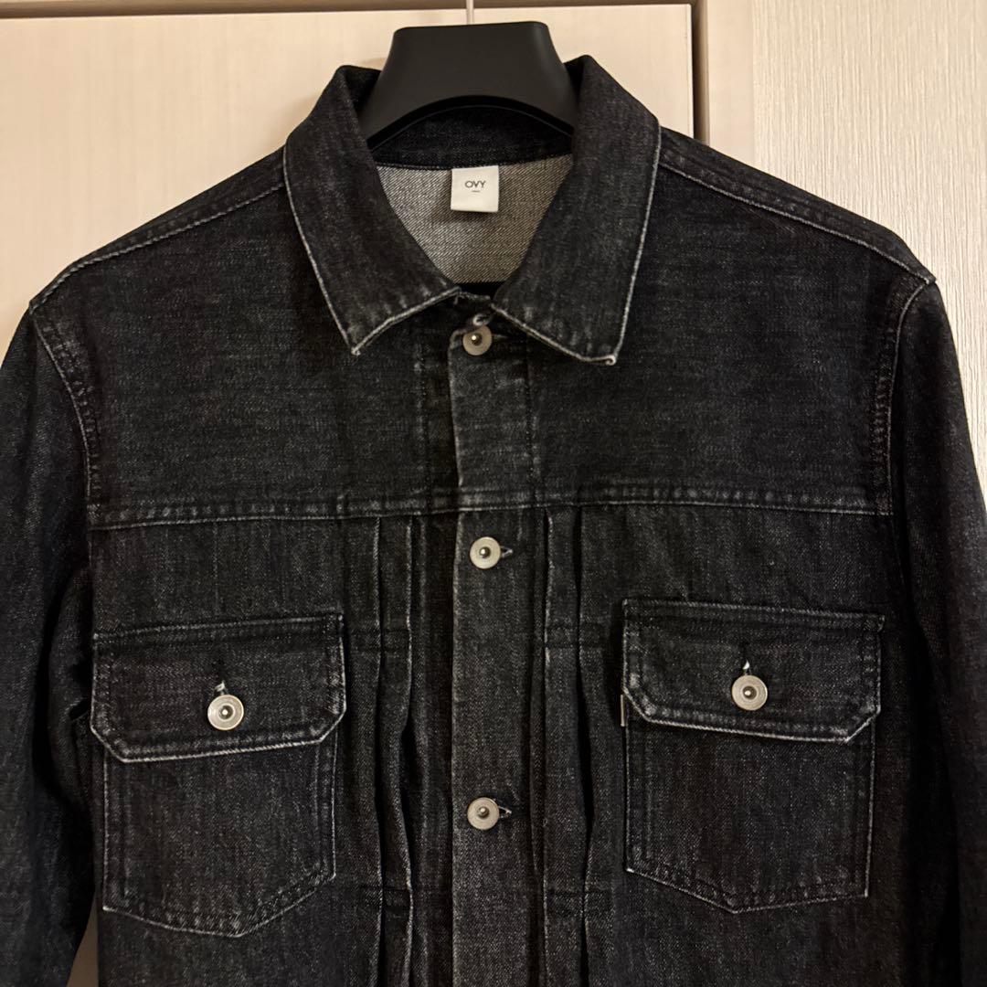 ジャケット・アウター OVY Japan Black Washed Denim Jacket