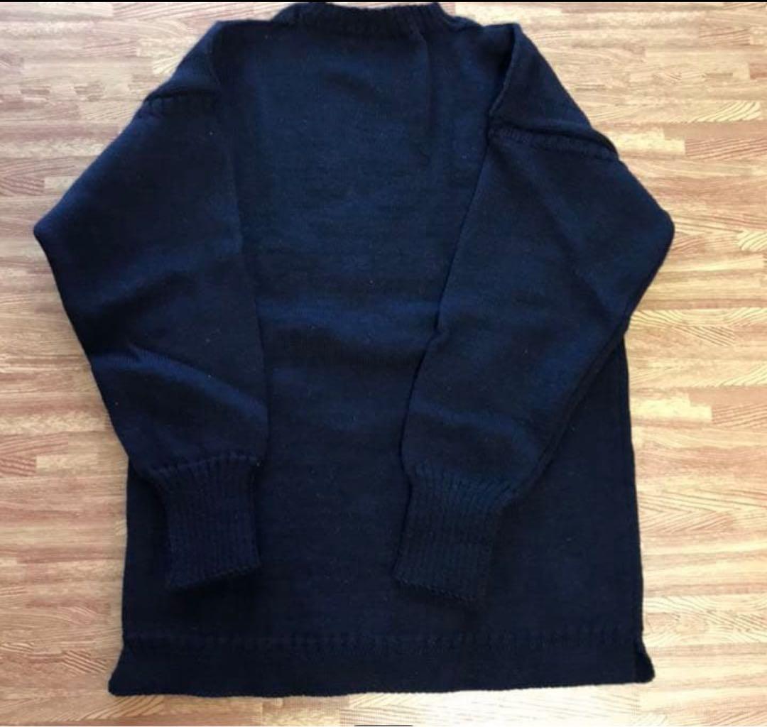 美品 Le Tricoteur ルトリコチュール ガンジー ニット 42 メンズ