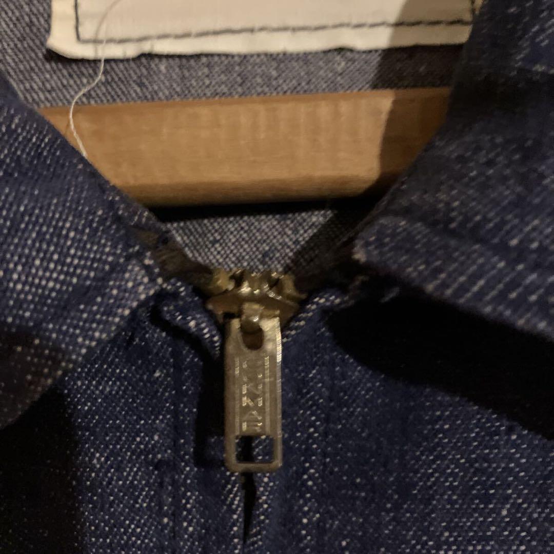 60s デニムワークジャケット ビンテージ カバーオール 40s 50s Lee