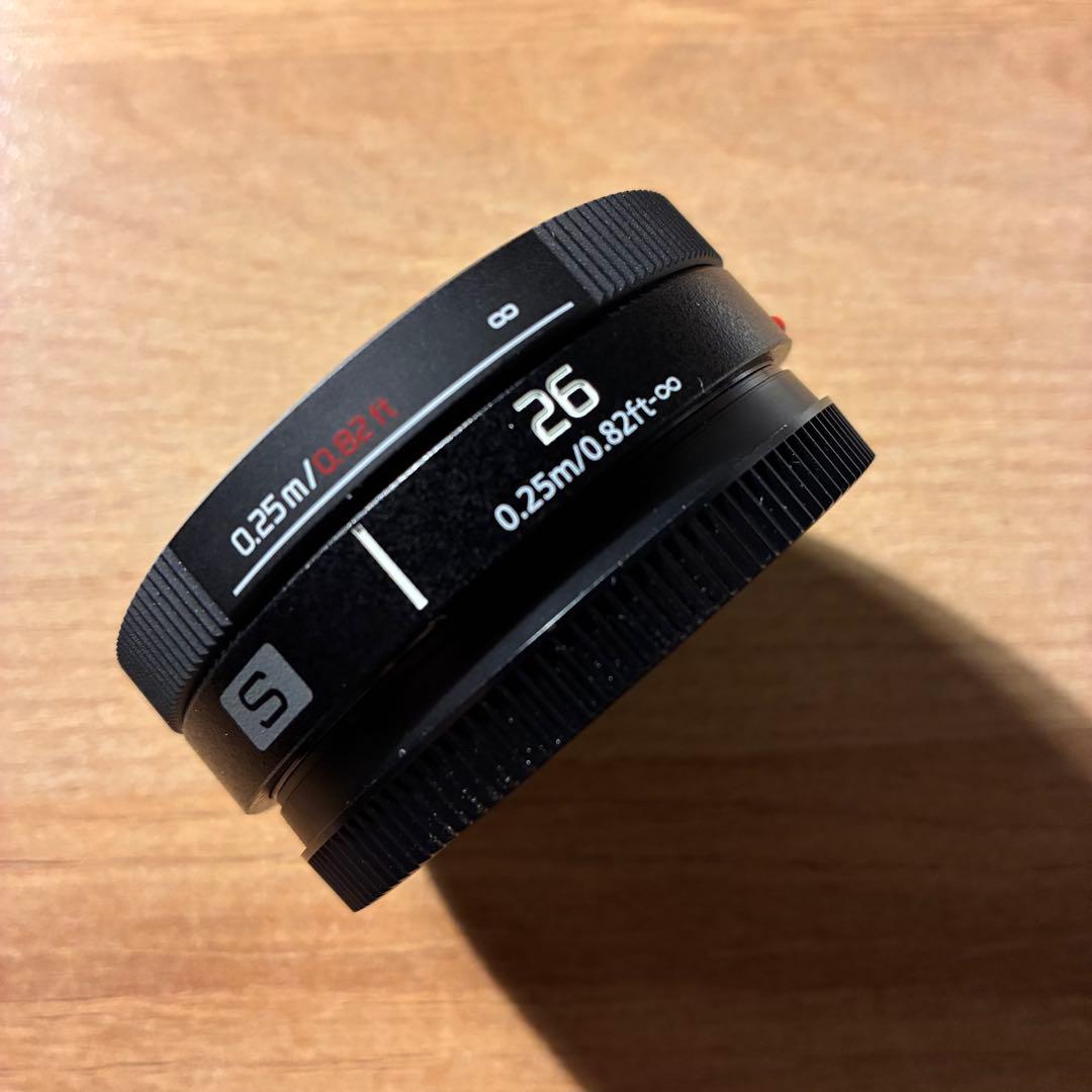 値下げ中！LUMIX S 26mm F8 ブラック