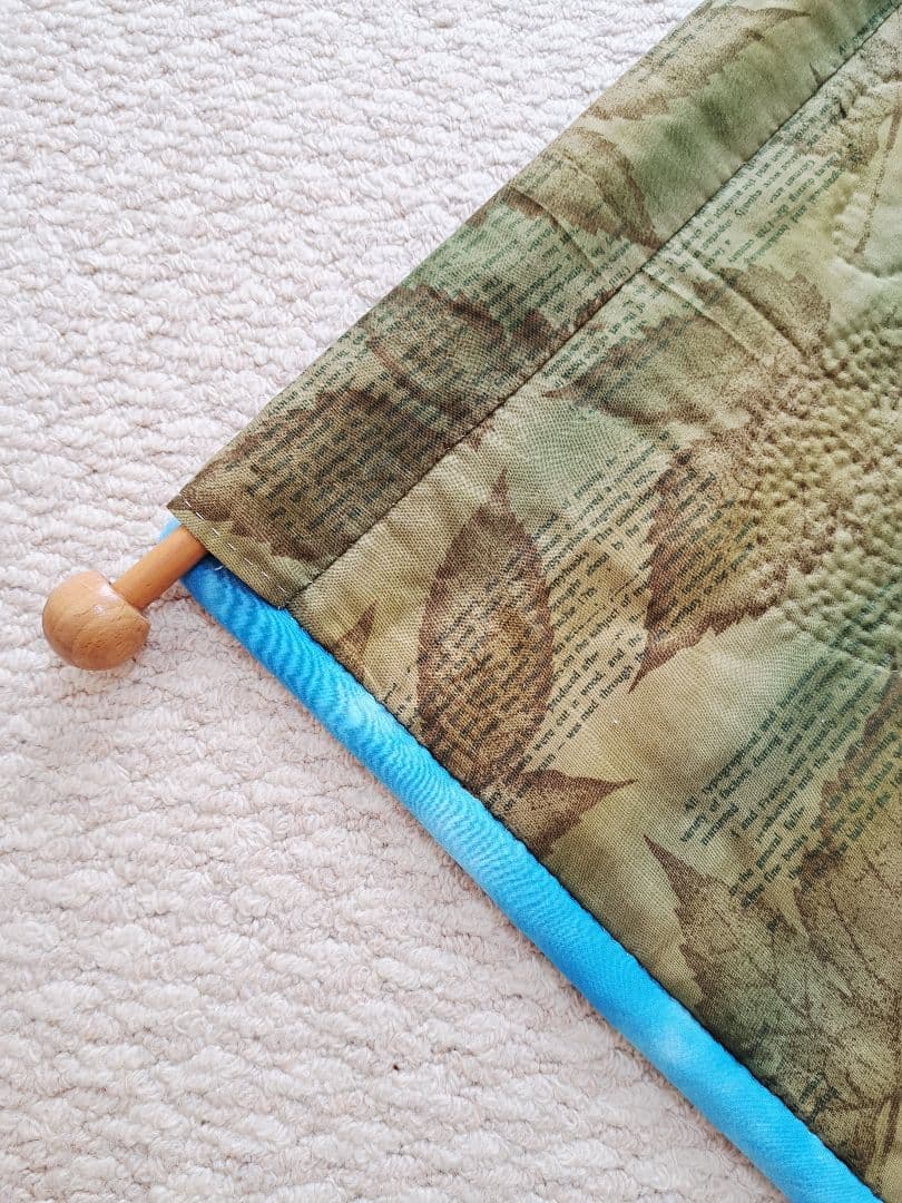 ハンドメイド　パッチワークタペストリー(熱気球)