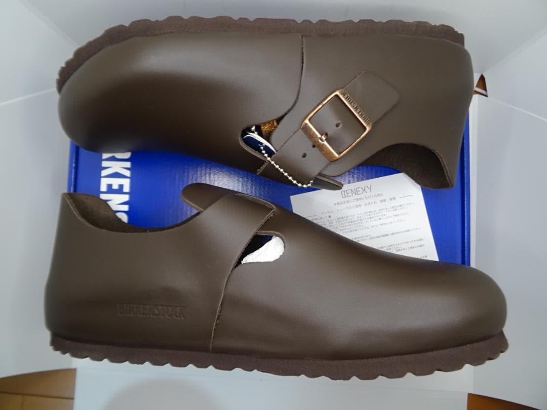 わ*ー様 新品★ビルケンシュトックロンドン濃茶サイズ40 26.0cm