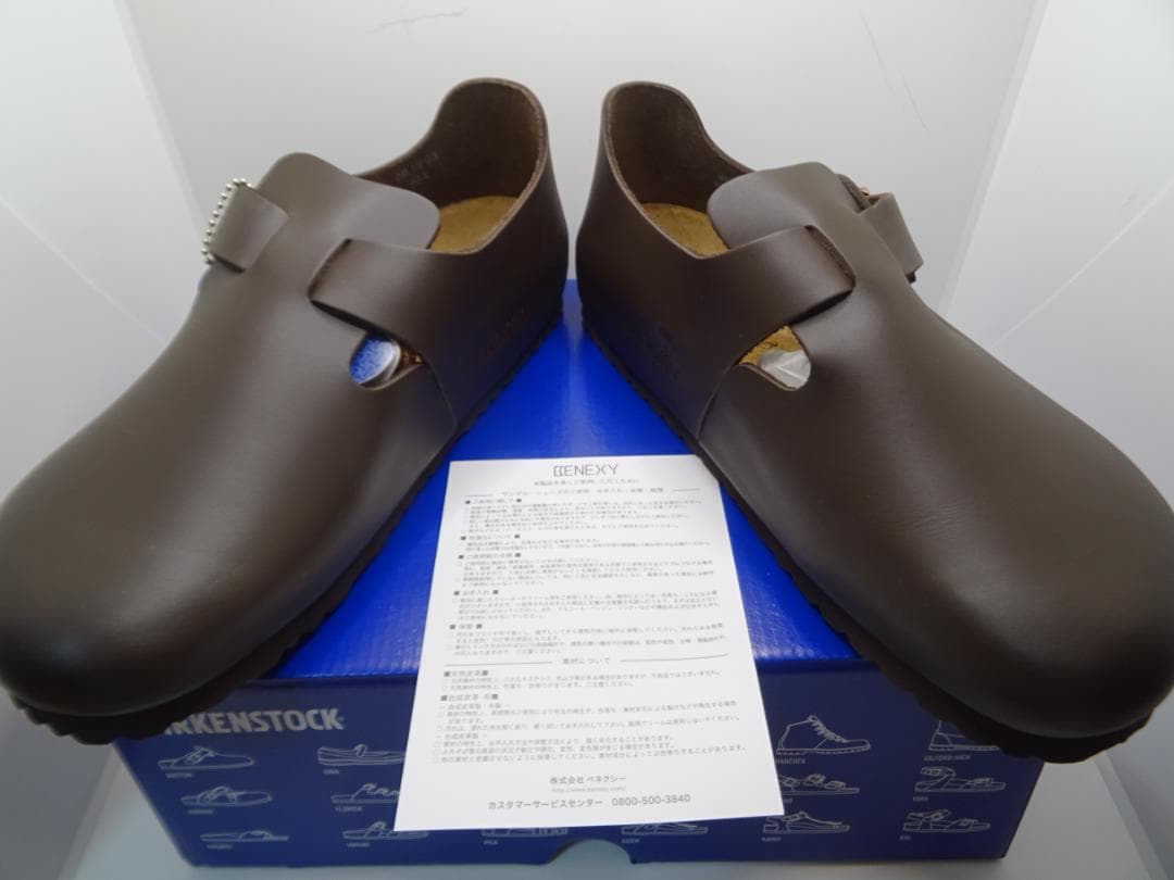 わ*ー様 新品★ビルケンシュトックロンドン濃茶サイズ40 26.0cm