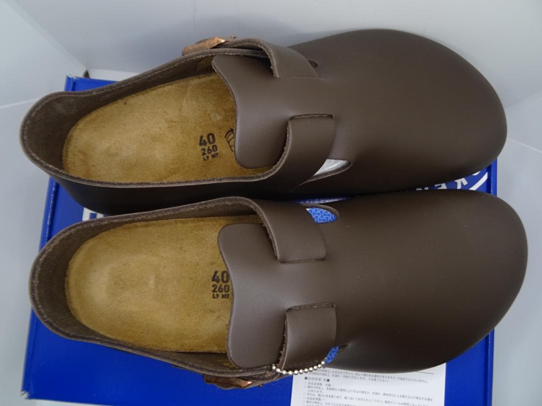 わ*ー様 新品★ビルケンシュトックロンドン濃茶サイズ40 26.0cm
