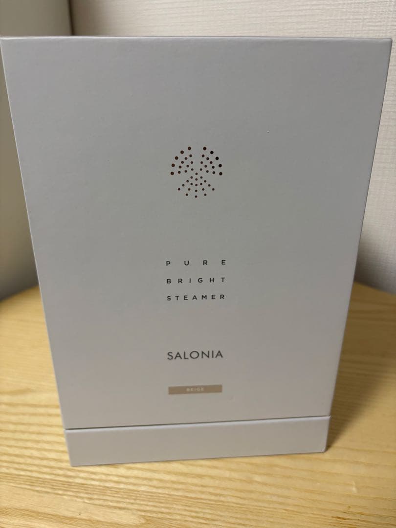 『なみ』SALONIA PURE BRIGHT STEAMER 新品未使用
