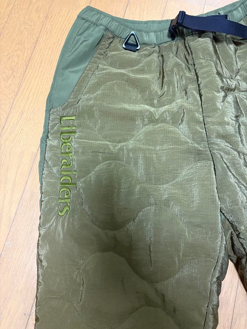 パンツ QUILTED RIPSTOP NYLON PANTS liberaiders