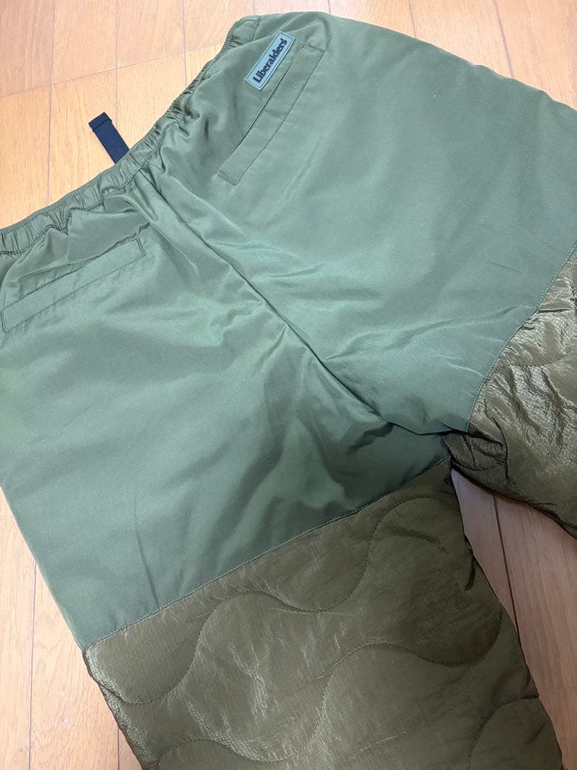 パンツ QUILTED RIPSTOP NYLON PANTS liberaiders