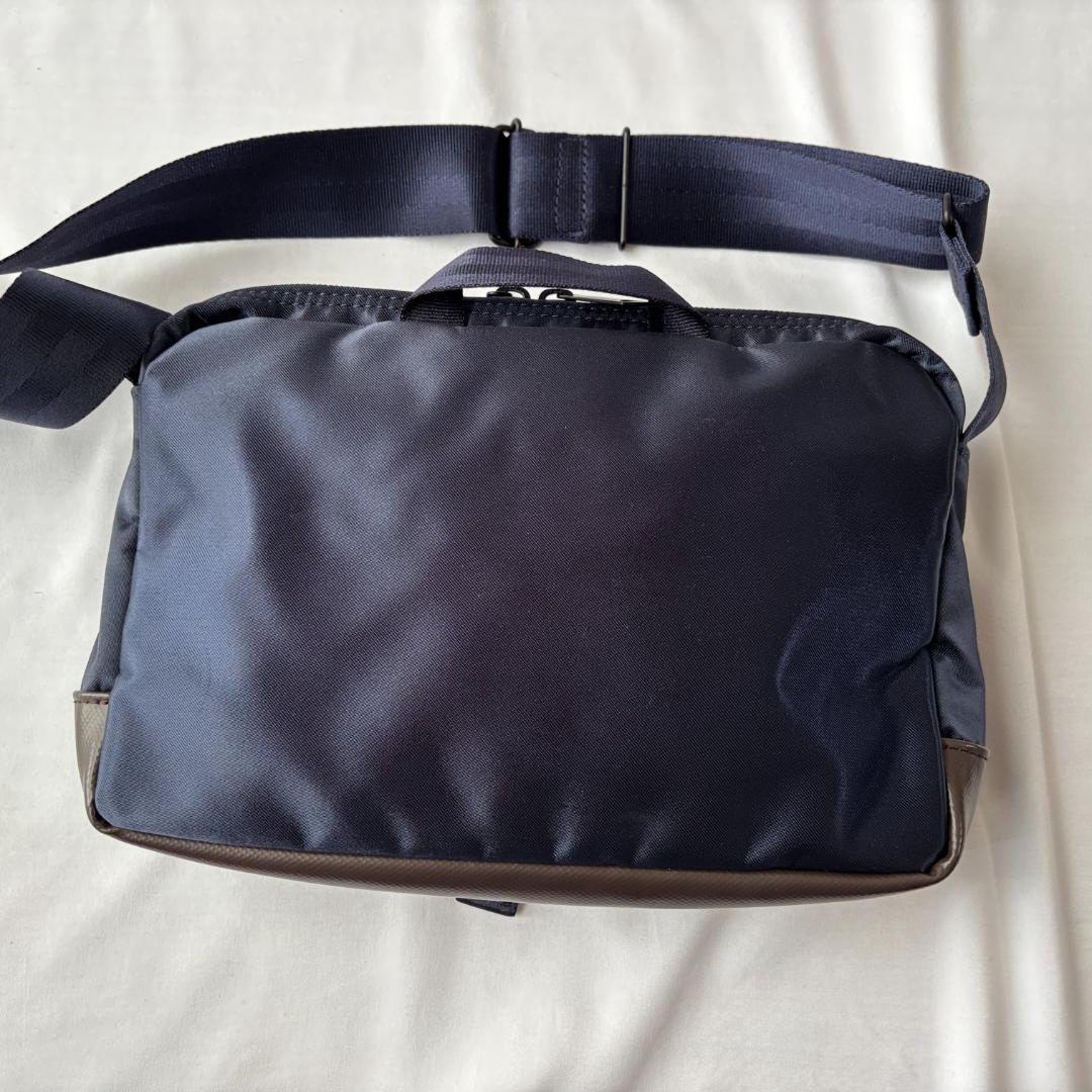 極美品 ポーター ストーム ショルダーバッグ 2層 斜めがけ お洒落 ネイビー
