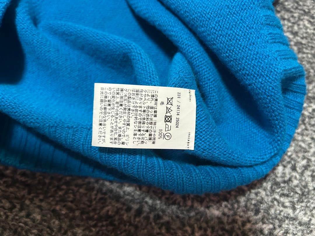 グランサッソ　タートルネックニット48