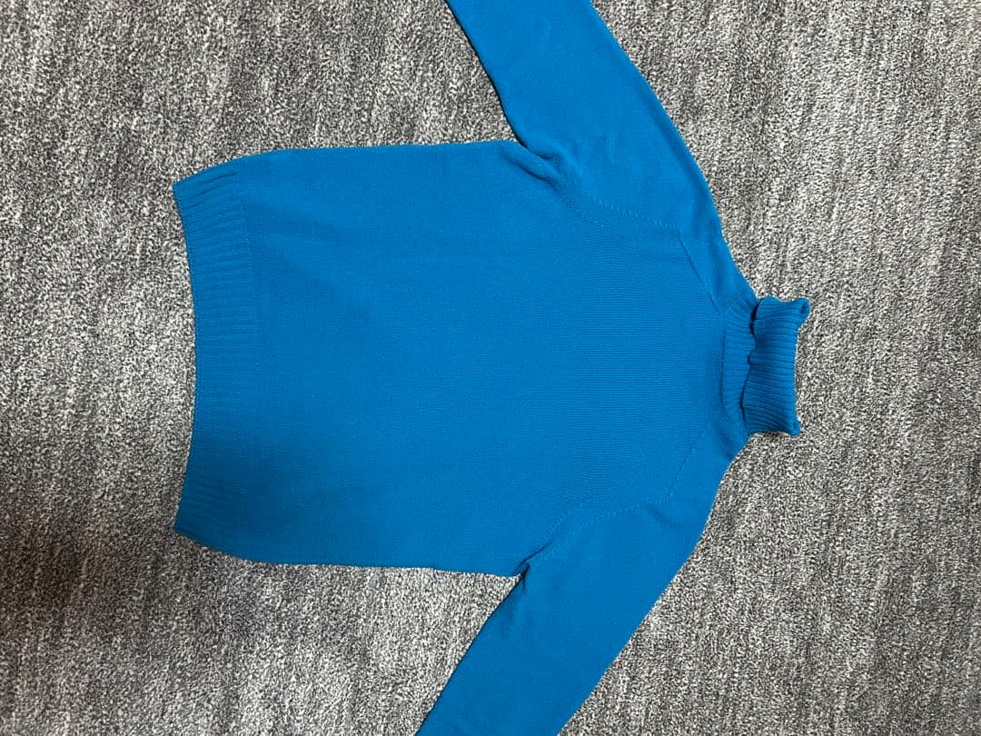 グランサッソ　タートルネックニット48