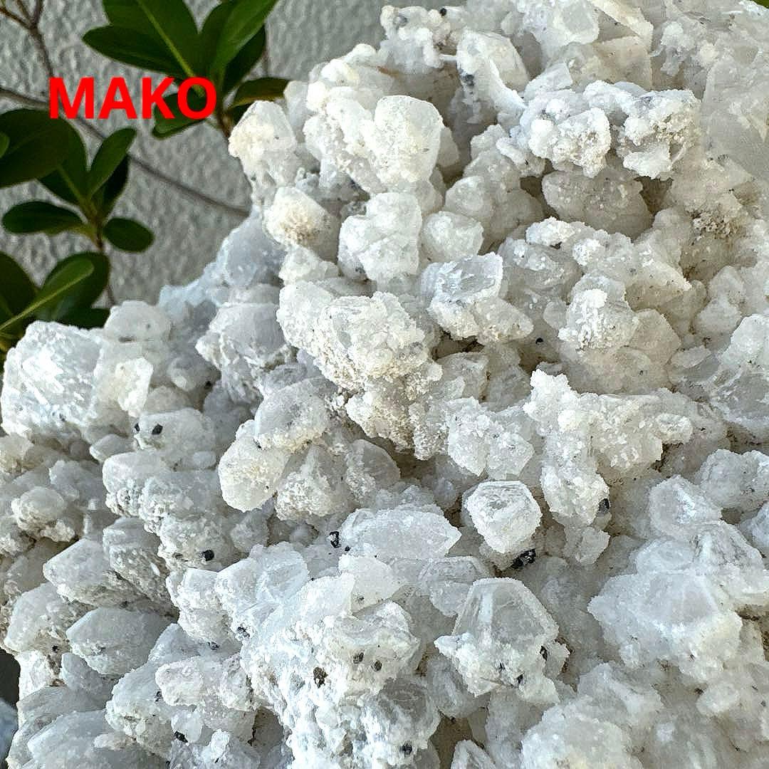 M1865☆重晶石共生水晶クラスター3.4Kg☆尾去沢鉱山産☆N50612