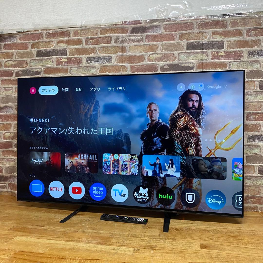 SONY 55V型 4K 有機ELテレビ BRAVIA XRJ-55A90J