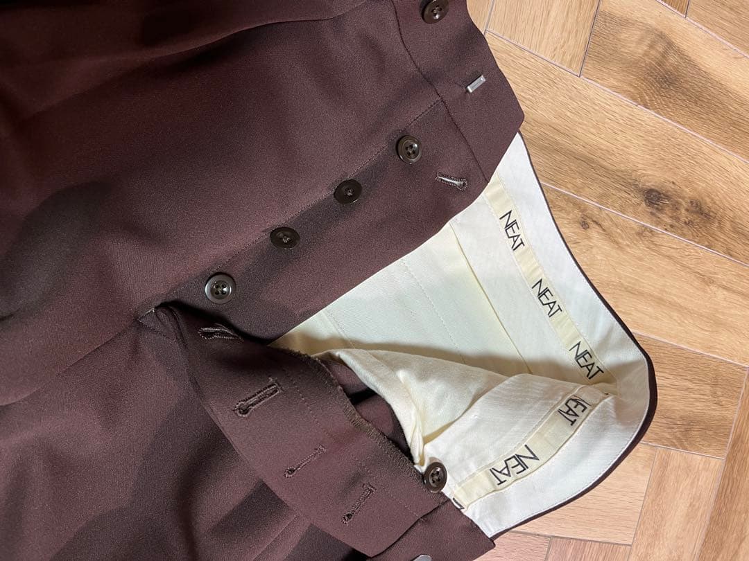 ス*事様 NEAT × LECHOPPE grantex ブラウン　48