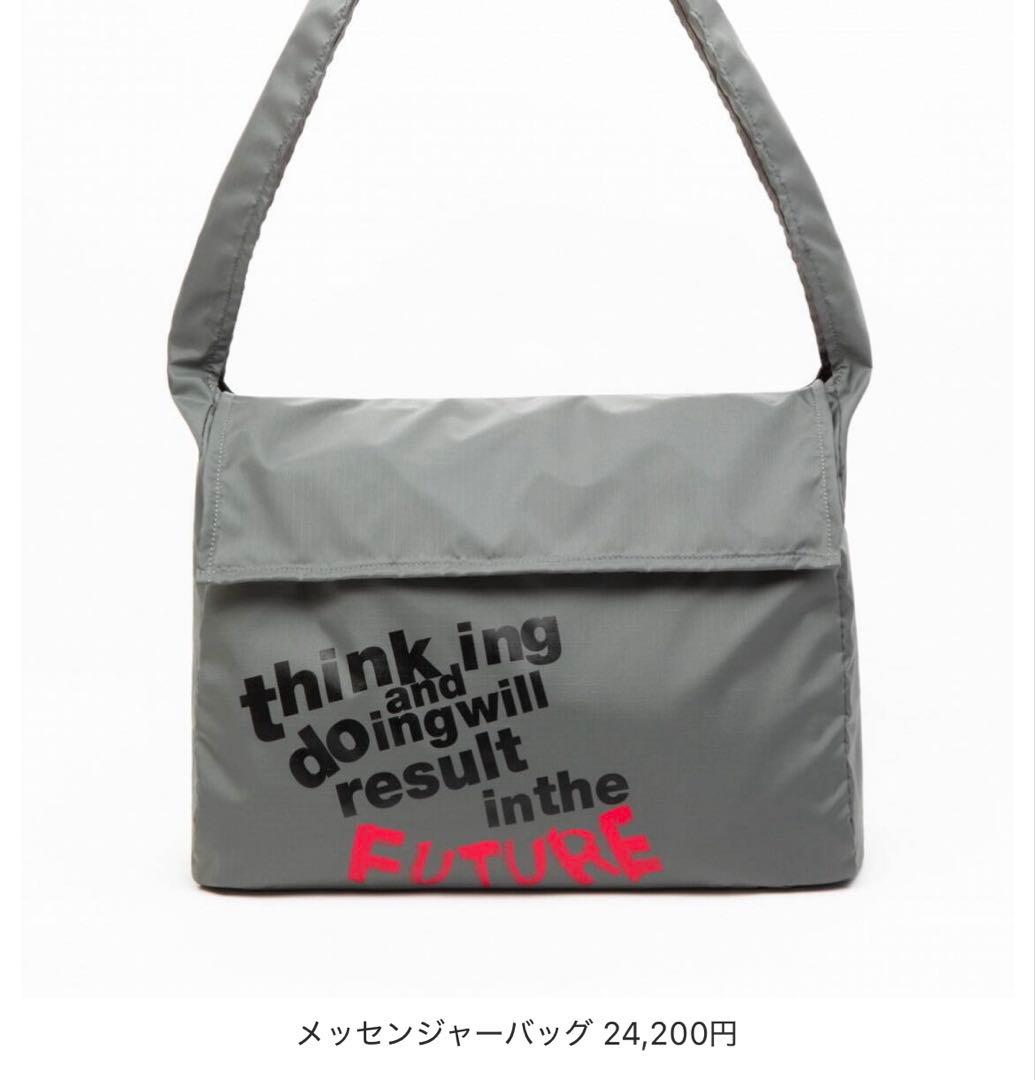 牛*一様 COMME des GARCONS ナイロン ショルダーバッグ メッセ