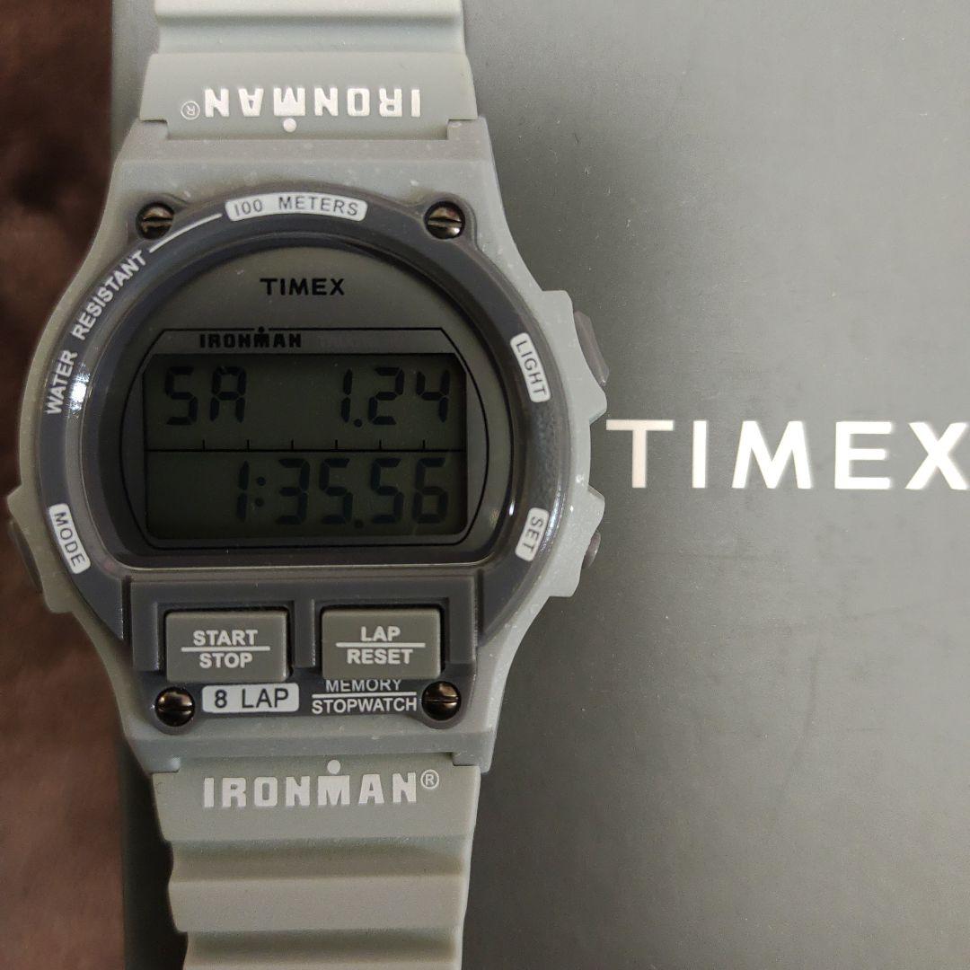 希少人気モデル TIMEX IRONMAN TRIATHLON デジタル腕時計