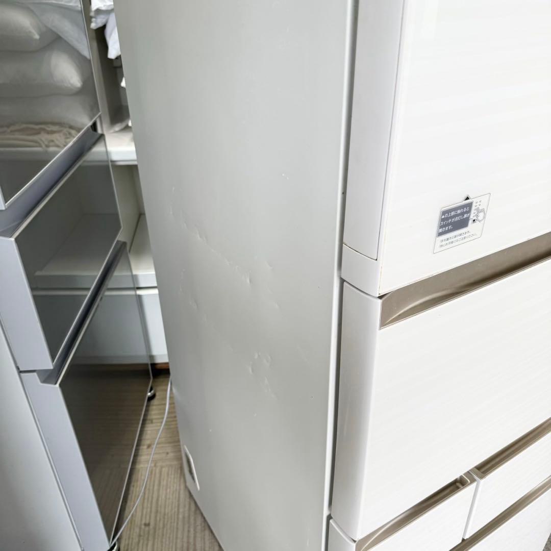 東芝 2018年製 465L 冷蔵庫 自動製氷 タッチオープンドア