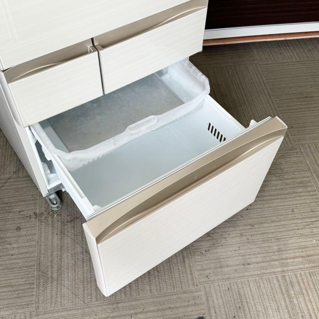 東芝 2018年製 465L 冷蔵庫 自動製氷 タッチオープンドア