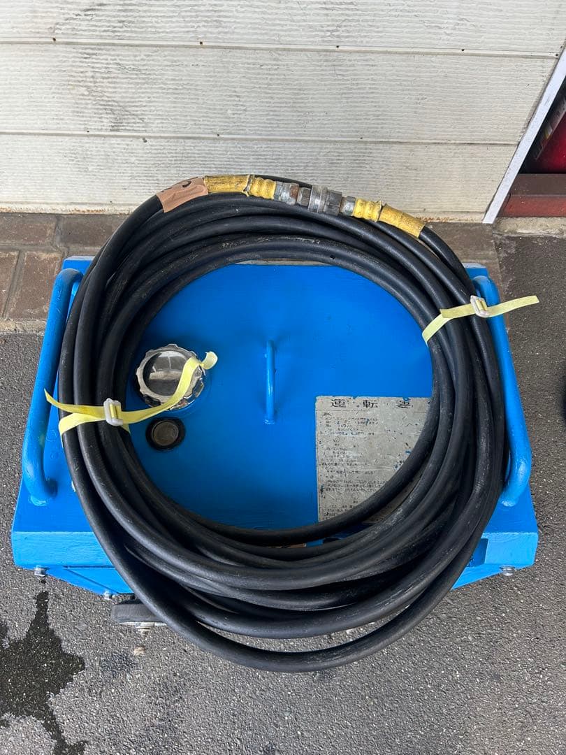 K3綺麗ツルミHPJ-5ESM高圧洗浄機防音ガン・高圧ホース・給排水ホースセット