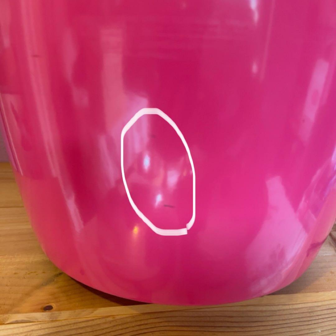 TATUNG 電鍋 ピンク色 計量カップ付き 10合