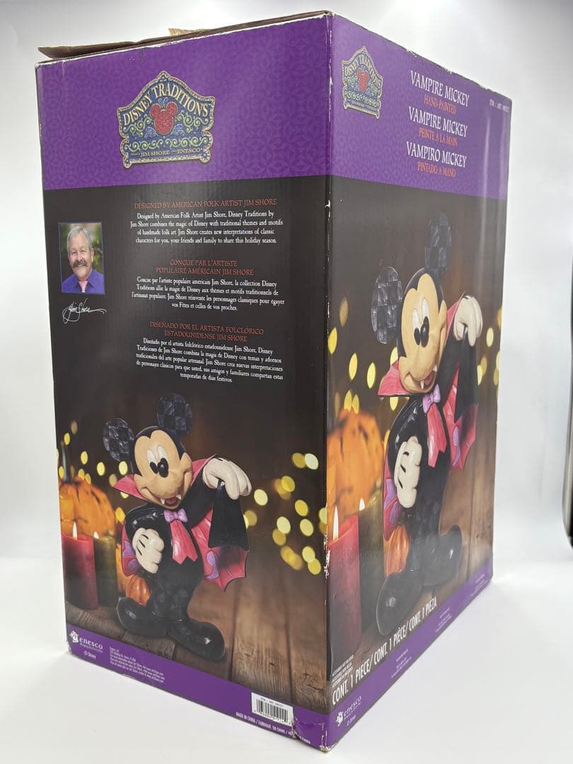 ☆コストコ☆ジムショア ハロウィン ミッキー　バンパイア かぼちゃ