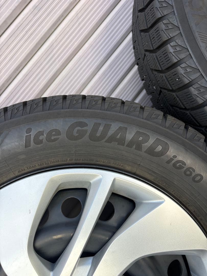 フリードGB5純正ホイール ヨコハマ ice GUARD 15インチ 4本セット