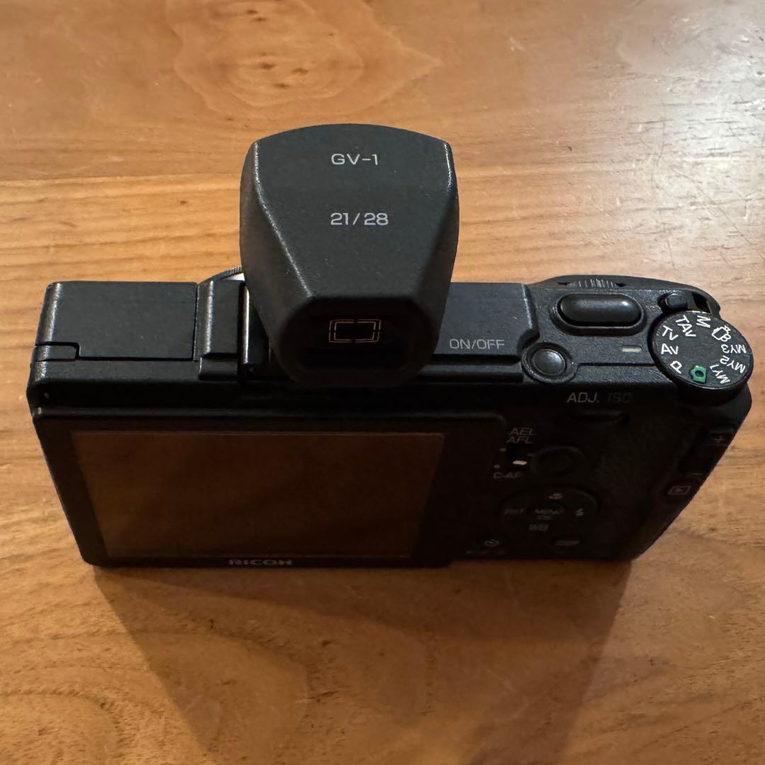 RICOH GRⅡ リコー GR2 外部ファインダー GV-1付き 付属多数