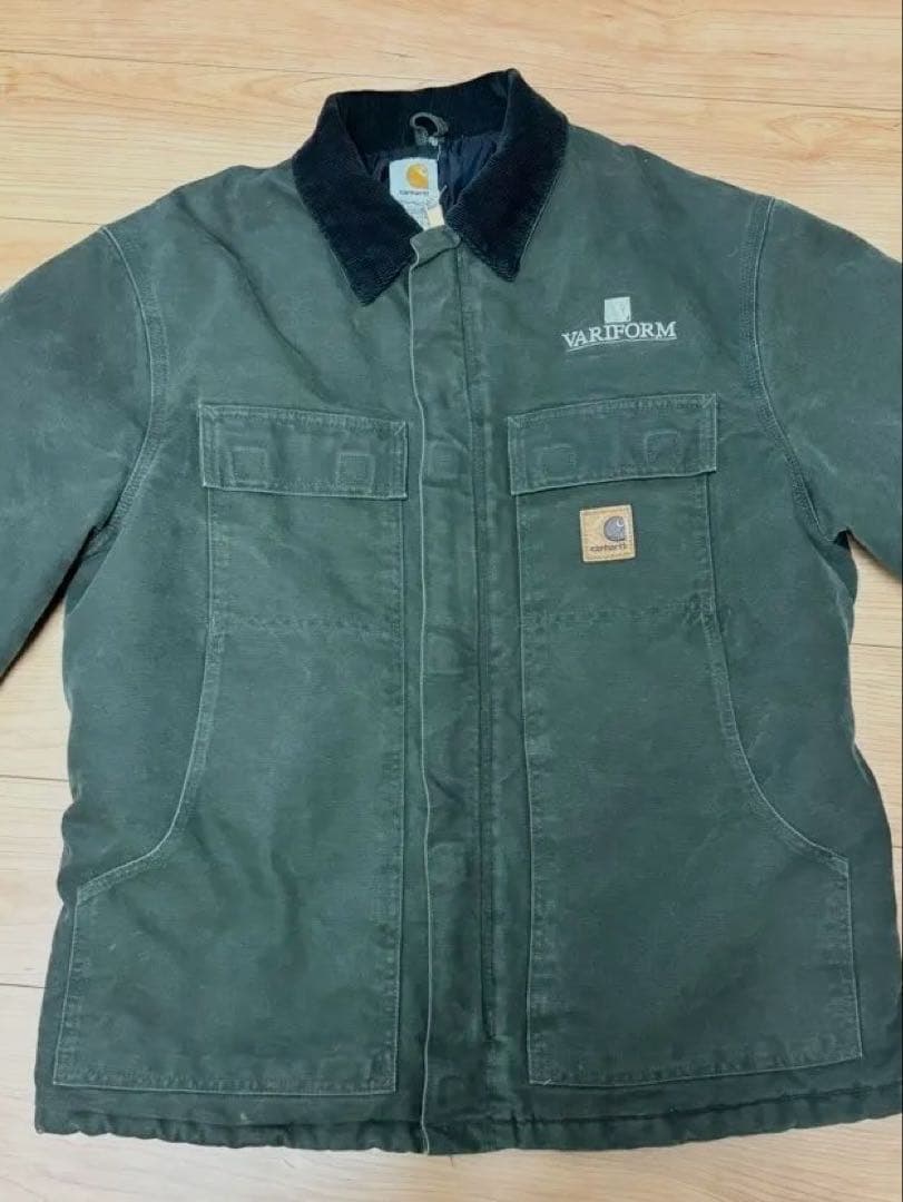 希少カラー Carhartt トラディショナル ジャケット オリーブグリーン