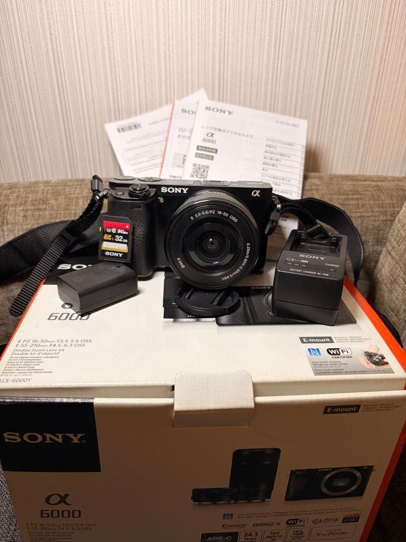 SONY α6000 ミラーレスカメラ E 16-50mm