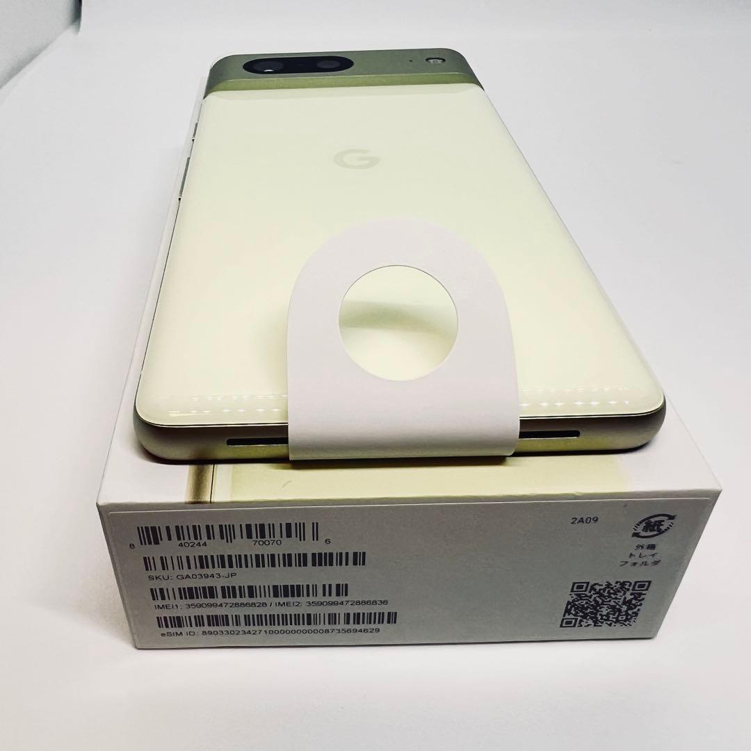 【未使用品！】 Google Pixel 7 128GB レモングラス 本体