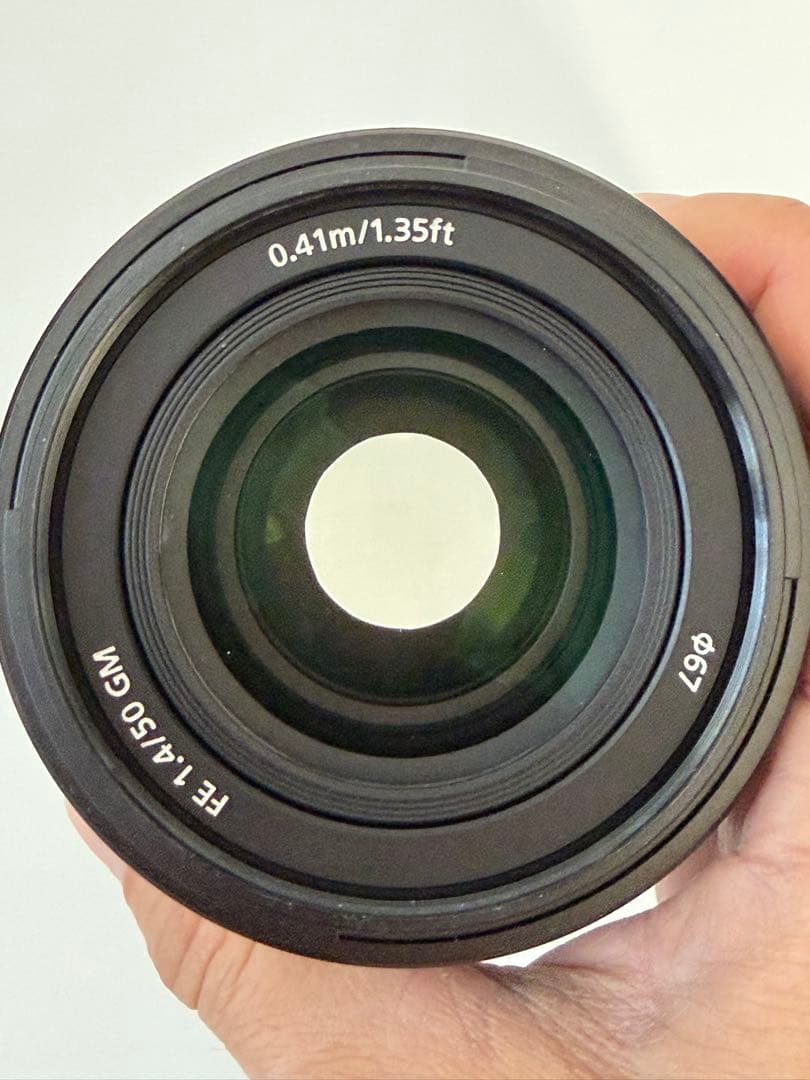 美品　SONY FE 50mm F1.4 GM レンズ