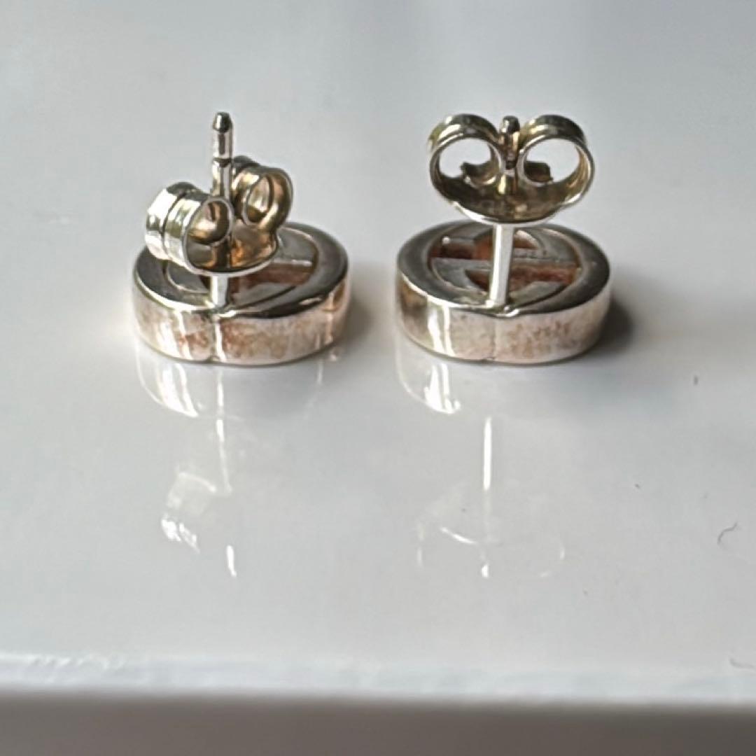 GUCCI グッチ GGロゴ シルバー ピアス メンズ レディース