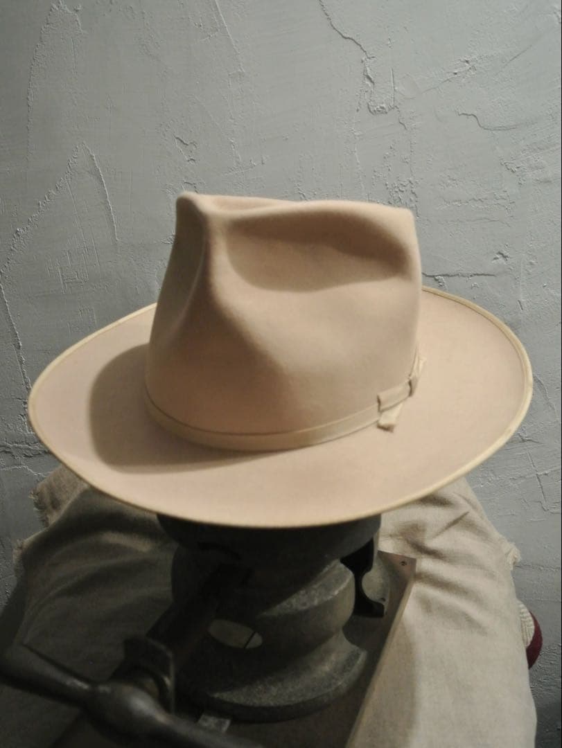 帽子 50s Vintage Stetson 3X BEAVER 3/8 59cm